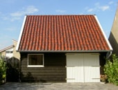 Houten garage in Stellendam