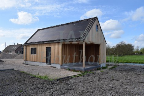  Overzicht van de mantelzorgwoning in Driebruggen 