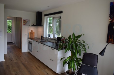  Interieur van de keuken van de recreatiewoning in Schipborg 