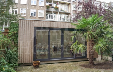 Atelier van cederhout in Amsterdam
