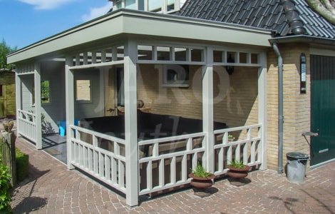 Verrassend Houten veranda | Jaro Houtbouw LP-17