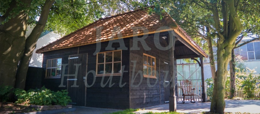 Mantelzorgwoning in de achtertuin gebouwd door Jaro Houtbouw