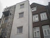 Aanbouw hotel in Amsterdam