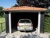 Carport van hout in Hattemerbroek