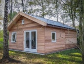 Houten chalet in Nutter